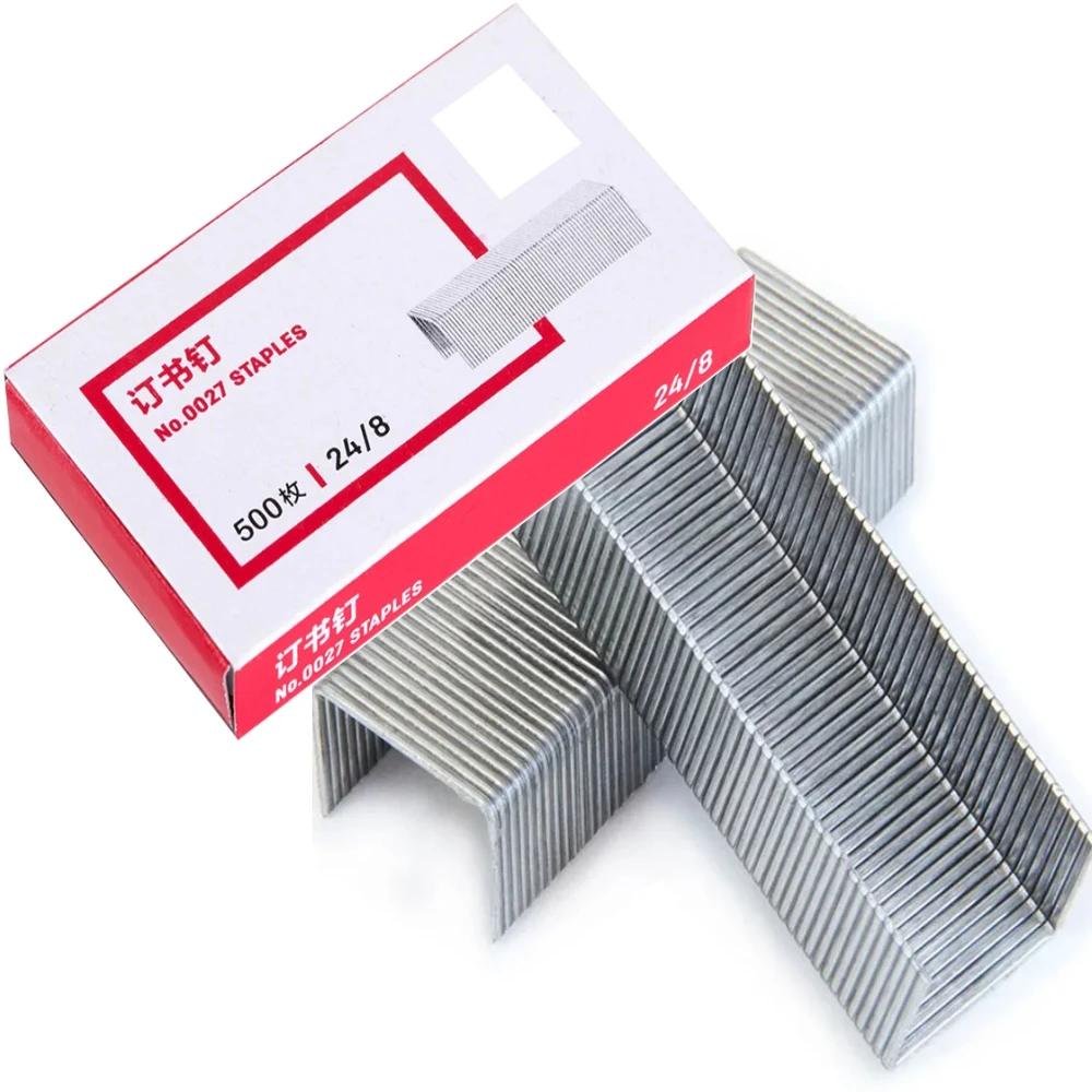 Imagem -06 - Stainless Steel Binding Grupo Staples 24 Universal 12 Papelaria Escritório Material Escolar Versão Atualizada 500 Pcs