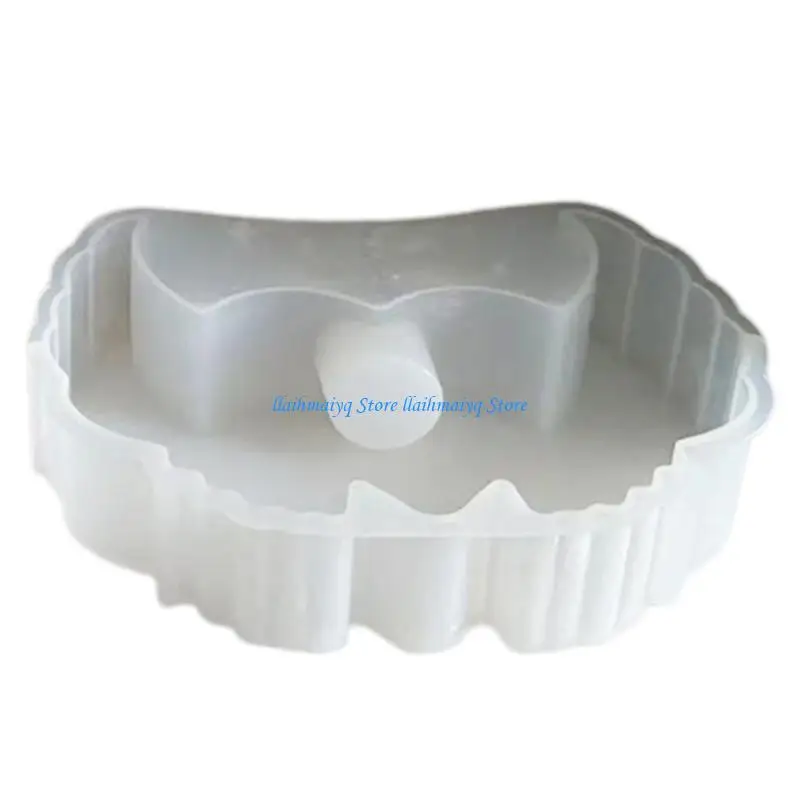 

573B Holder Mold Candlestick Decorations Moulds Silicone Jewelry Making Molds