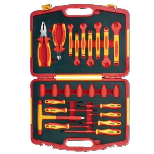 VDT-08 24pcs Insulated Electrician Tool Set Car Tool Repair Kit Insulated Tool Set