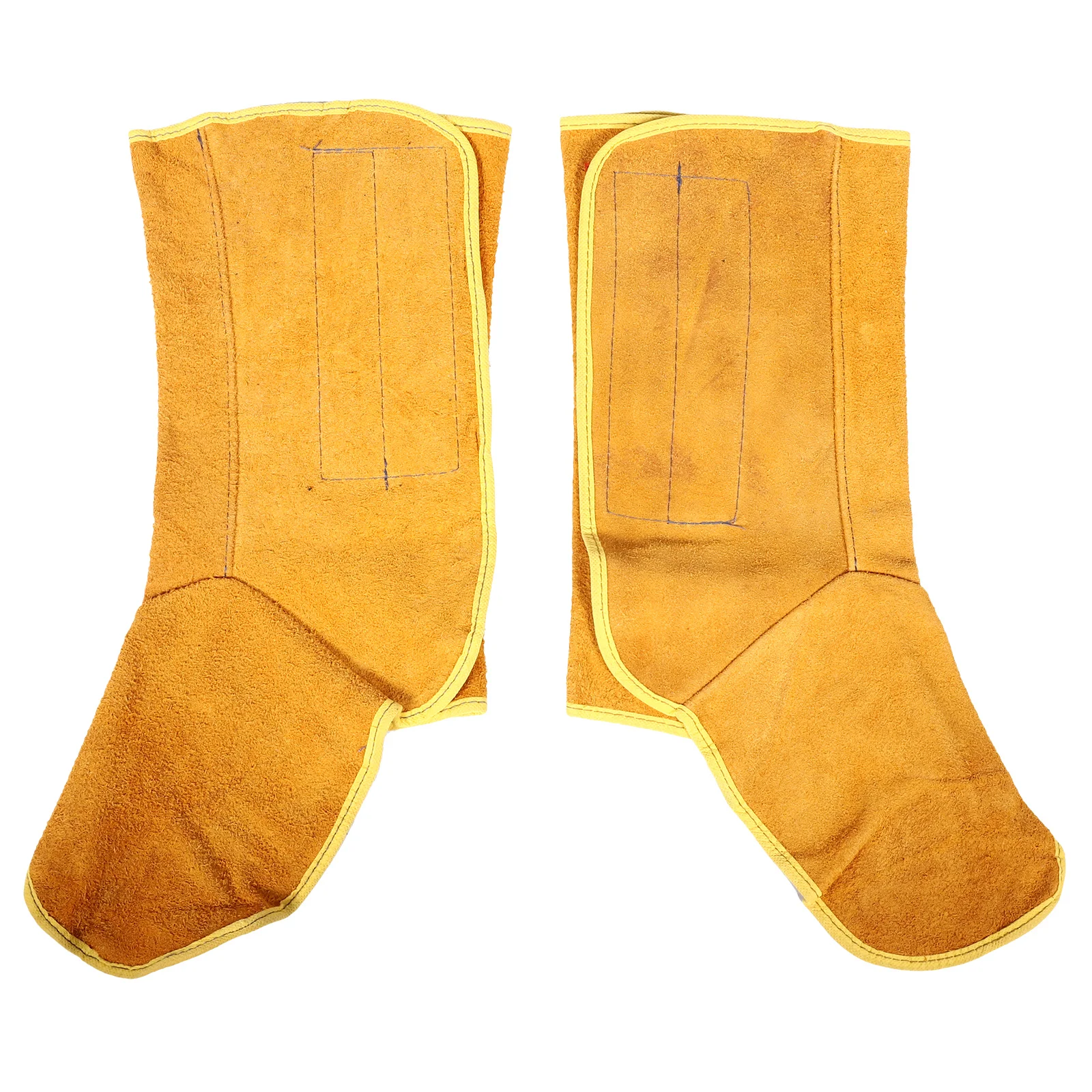 

1Pair Welder Foot Cover High Quality Material Simple Design Easy to Wear and Take Off Welding Foot Cover Durable Welding Shoe