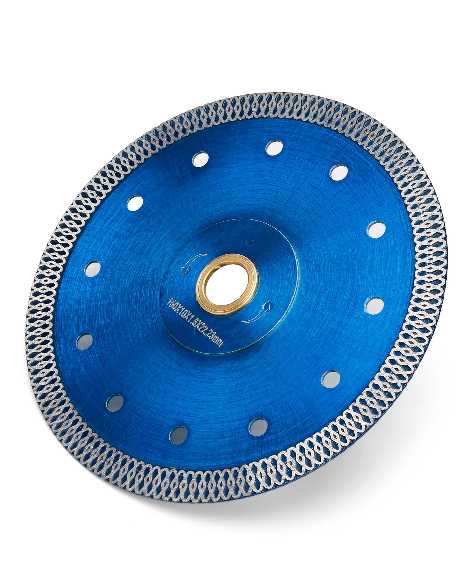 1 PC 6 นิ้วแผ่นตัดเพชร X ตาข่าย Turbo เซรามิคกระเบื้องพอร์ซเลนเครื่องตัดหินอ่อนใบเลื่อยแห้ง/เปียกตัด