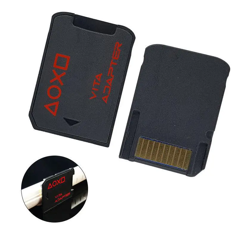 2022 New Version SD2Vita PS VITA Memory Card Stick Adapter, Playstation vita Memory Card Adapter for PS Vita 1000 2000