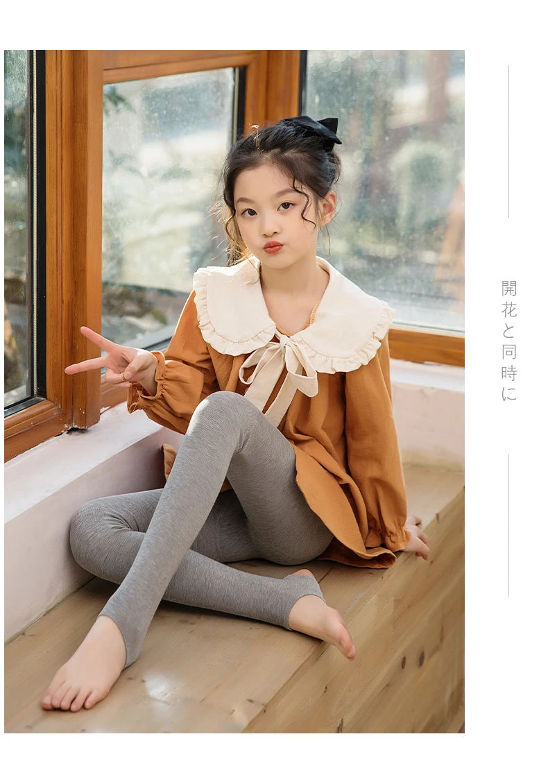 Frühling Herbst Weiche Baumwolle warme Strumpfhosen einfarbig Leggings infant Mädchen Ballett Tanz Strümpfe Anti-pilling baby kinder strumpfhosen – Detail 15