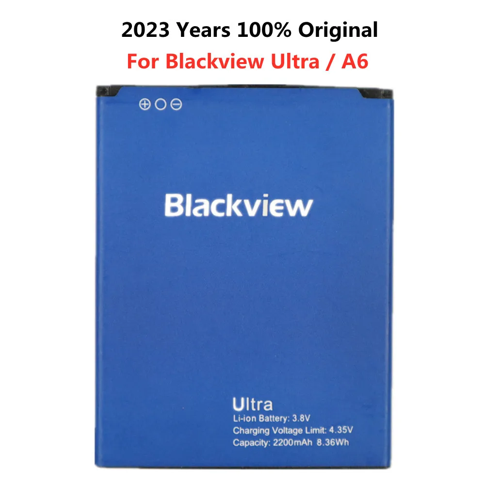 

2023 Years High Quality 2200mAh Battery For Blackview Ultra / A6 Mobile Smart Phone Genuine Replacement Bateria Batteries