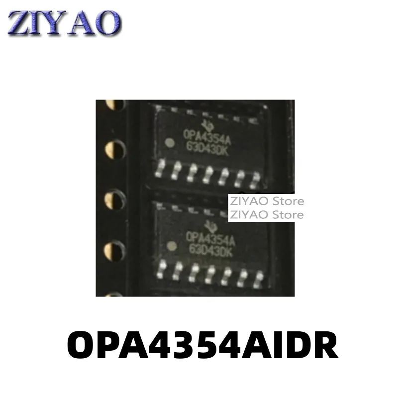 5PCS OPA4354AIDR OPA4354A SOP14 chip amplifier chip