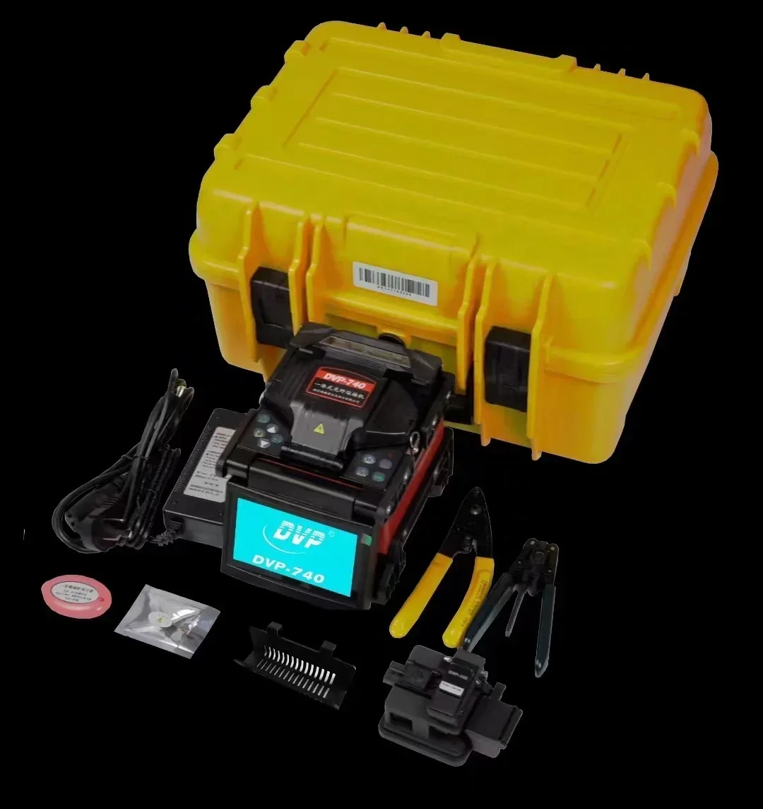 2025/DVP Fusion Splicing Machine DVP 740 Fiber Optic Welder DVP-740 FTTH Optical Fiber ARC Fusion Splicer