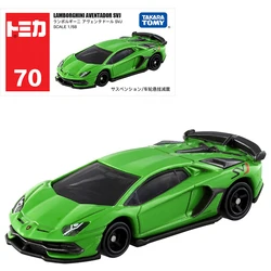 Takara Tomy Tomica No. 70 Lamborghini Aventador Svj Car Model Kit 1:68 Alloy Diecast Metal Kids Xmas Gift Toys for Boys