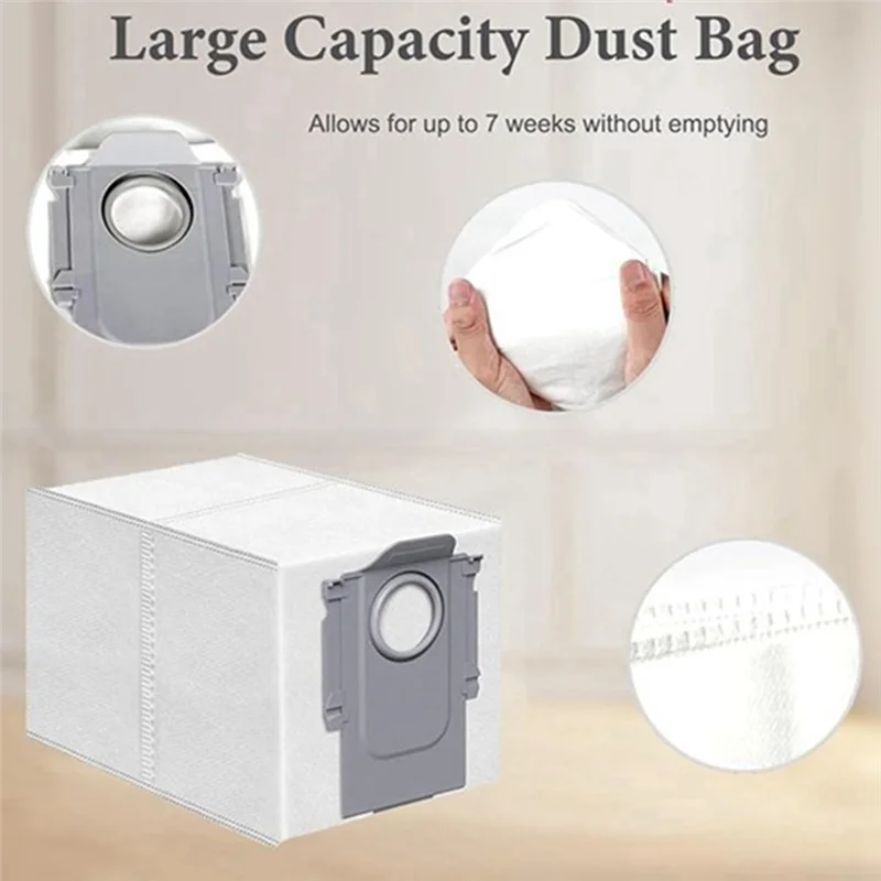 MAKE-22 Pcs For Roborock Qrevo Curv / P20 Pro Sweeping Robot Cleaner Parts Replacement