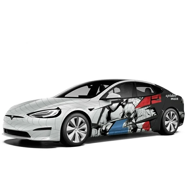 High Quality Custom Design Car Film Auto Full Body Car Sticker Cartoon Pattern Self-adhesive Vinyl Car Wrap Vinyl