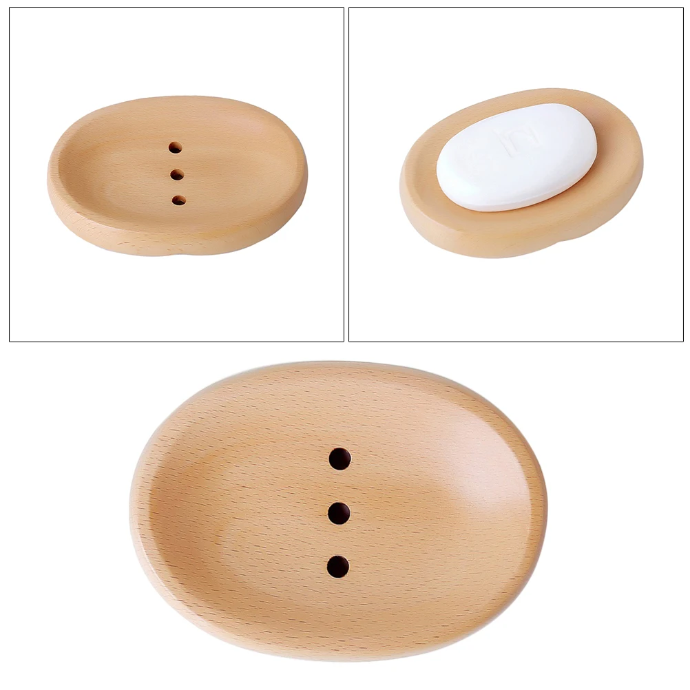 

Soap Dish Soap Dish Drainer Holder Oval Shaped Soap Dish Round Soap Dish Soap Holder