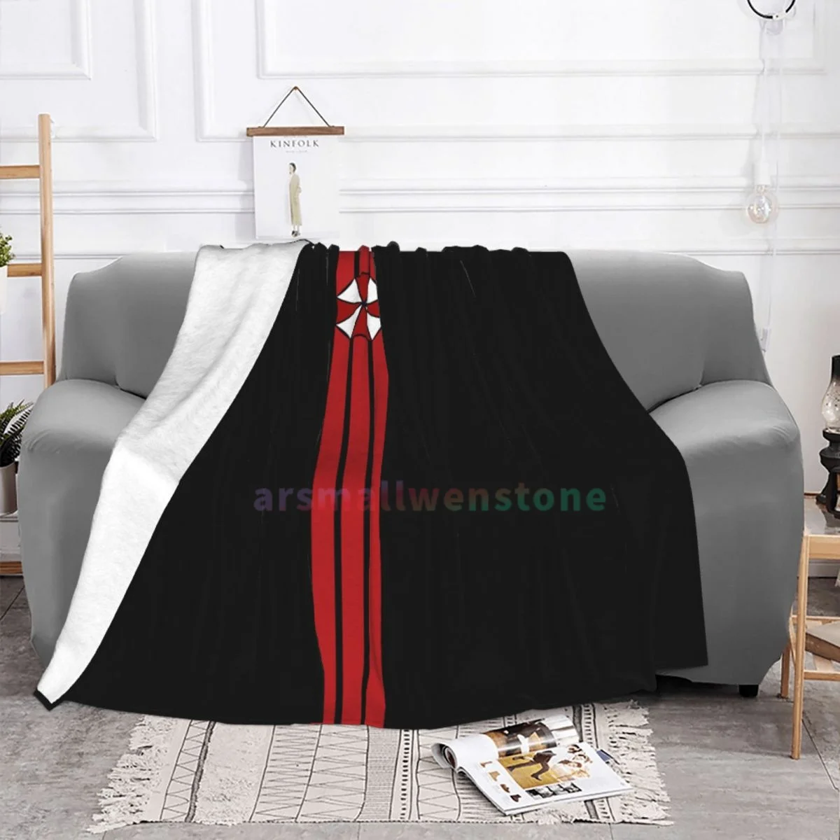 Umbrella Corporations Thermal Flannel Fleece Blanket Soft Warm Lightweight Cozy Anti-Pilling Fuzzy Throw Blankets for Couch Bed