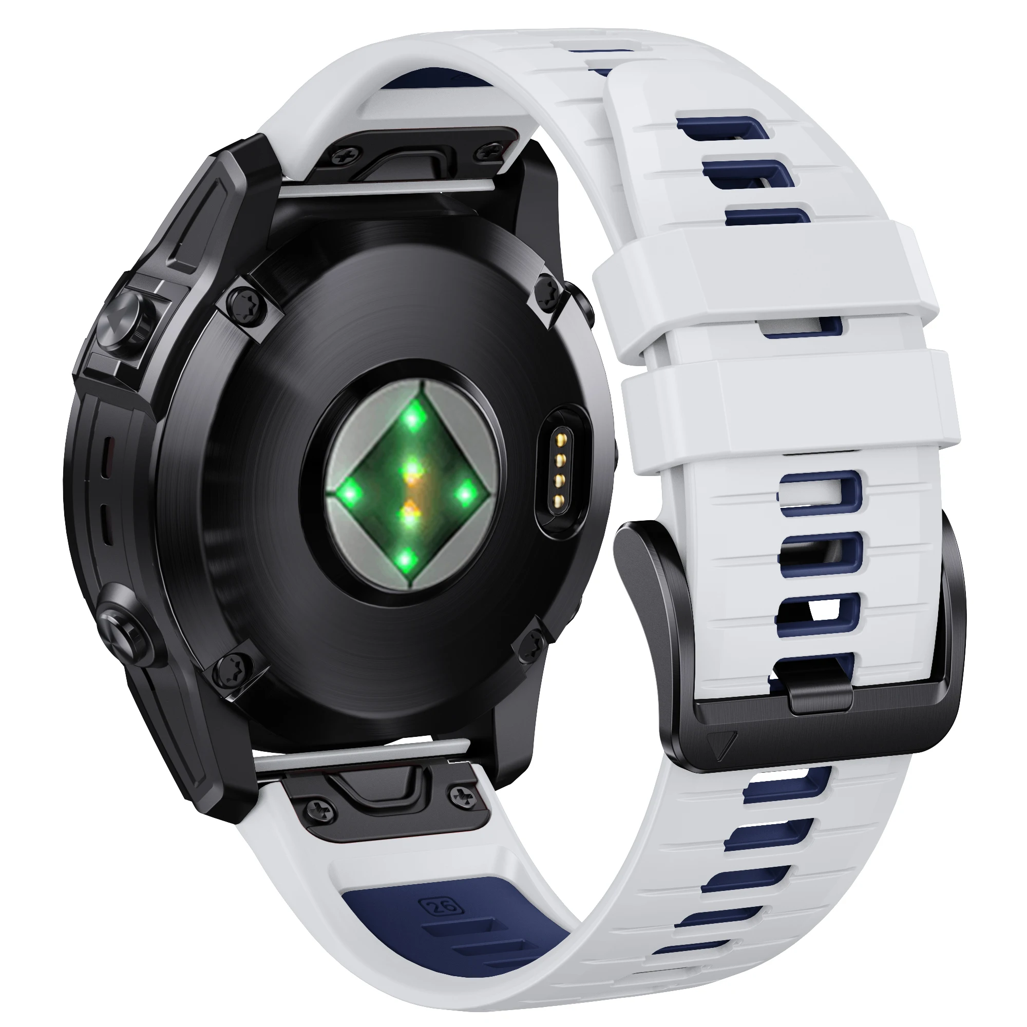 22 26mm Silikon Armband für Garmin Fenix 7/7pro/7x/6x/6 pro/5x/5 plus/Epix/Instinkt Armband austauschbares Armband – Detail 11