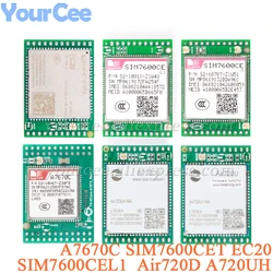 4G Module Development Core Board LTE A7670C SIM7600CE Air720D Air720H EC20 GPS Position Wifi Wireless Support FTPS/HTTPS/DNS