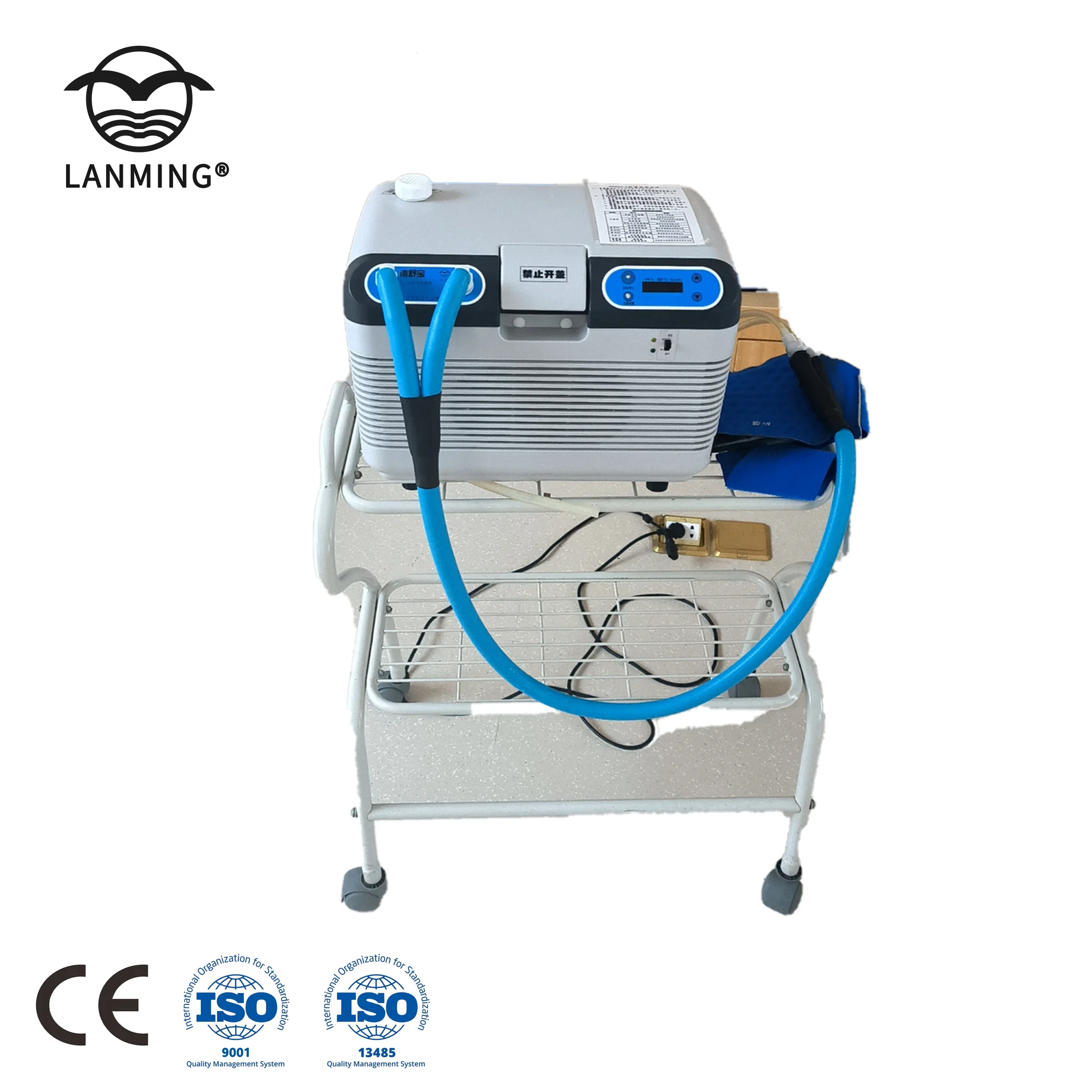 Lanming Medica Dual-Mode Thermo Compression: 1-53°C Cold/Hot, Ortho/Surgical Recovery