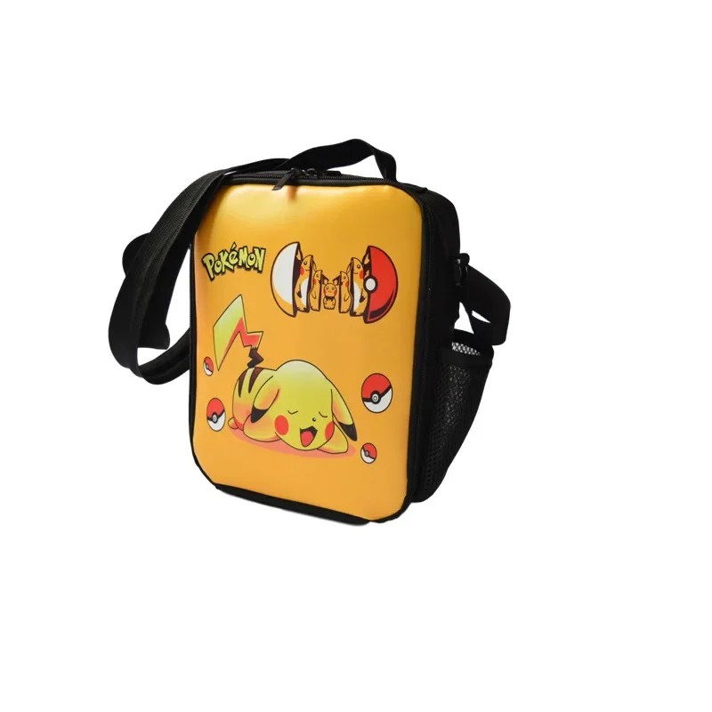 Anime Pokemon Pikachu Cooler Bag Lunch Bag Thermal Insulated Lunch Box Work Waterproof Portable Lunch Bag Woman Kids Food Packag