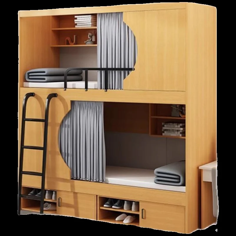 Apartment beds, staff dormitories, double-storey homestays, high and low beds, children, students, space capsules