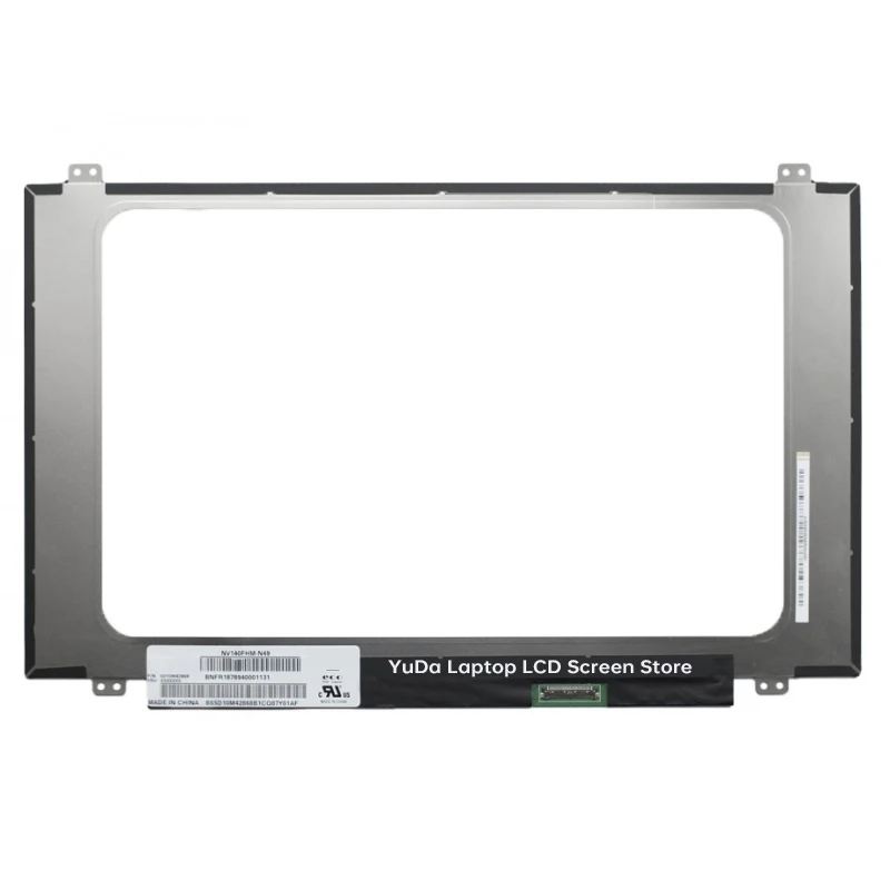 14 Inch IPS Laptop LCD Screen NV140FHM-N49 For Lenovo ideapad 320S-14IKB 520S-14IKB Display Matrix Panel Replacement 1920x1080