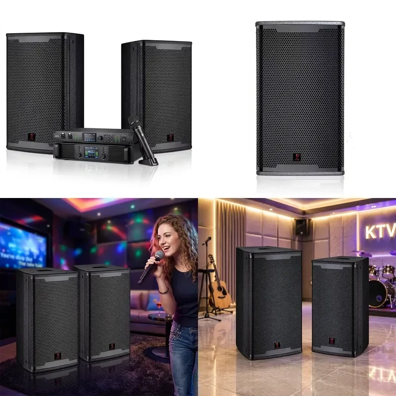 for 15 Inch Professional Speakers KTV Entertainment Audio Stage Monitors Church Audio Equipment Power Amplifier Speakers