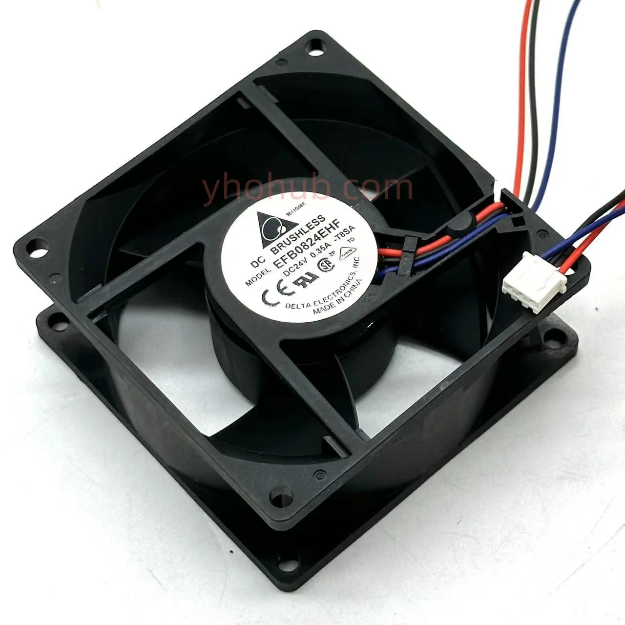 

Delta Electronics EFB0824EHF T8SA DC 24V 0.35A 80X80X32mm Server Cooling Fan