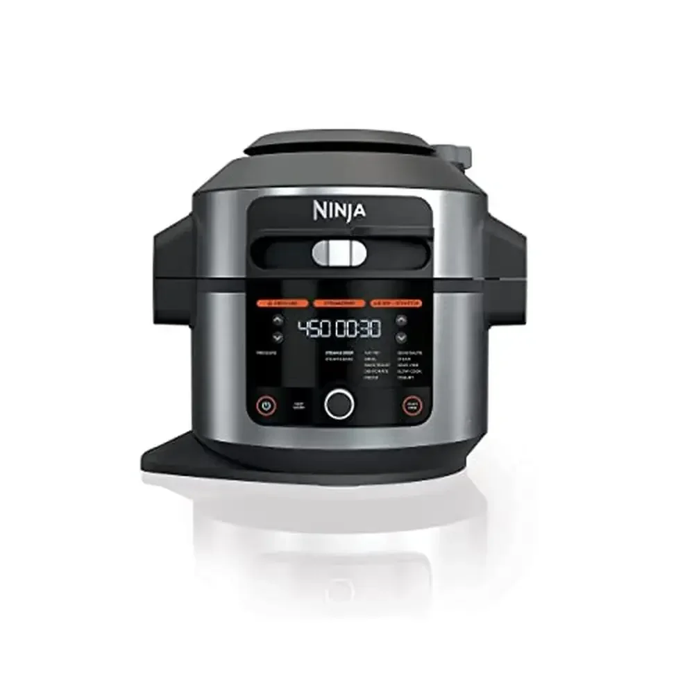 # l fOR Foodi OL501 6.5 Quart Pressure Cooker Steam Fryer with SmartLid 14-in-1 Air Frying Baking Machine 2-Layer Capacity