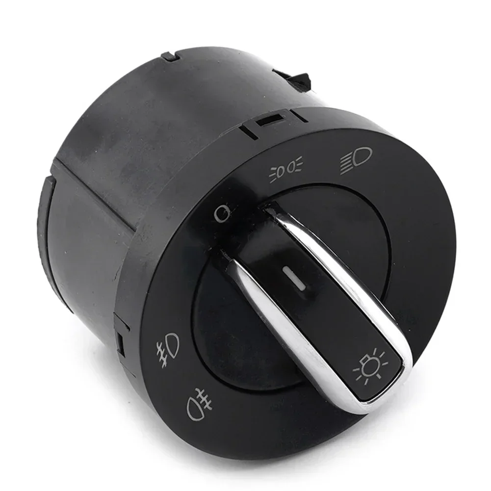 

Car Headlight Switch 5ND941431A for Passat For Golf For MK5 For MK6 Practical and Reliable Black Color ABS Material
