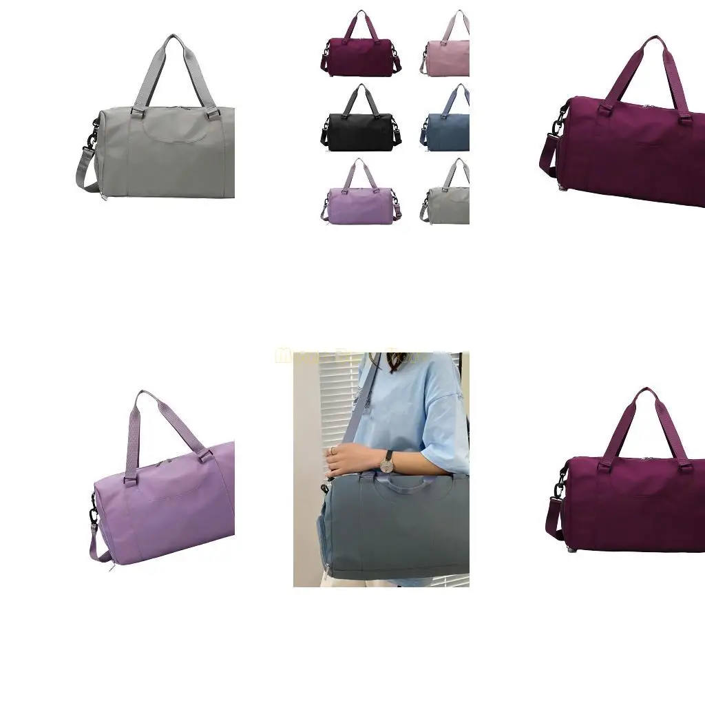 

X90D Sports Gym Bag Foldable Travel Duffle Bag Carrys On Weekenders Bags for Women Girls Waterproofs Overnight Bag for Yogas