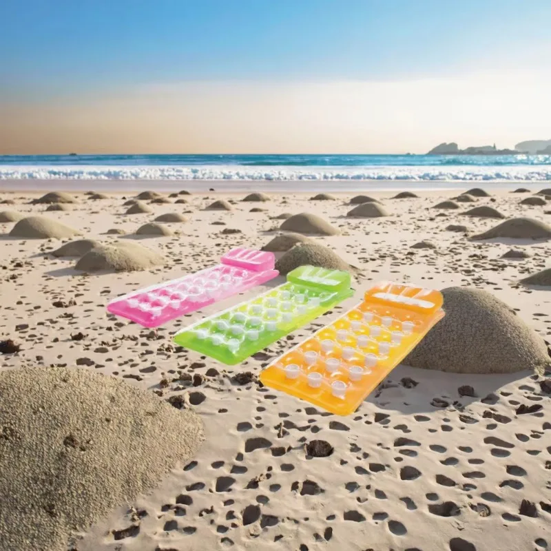 18-Hole single floating mattress inflatable pool rides high quality high materials
