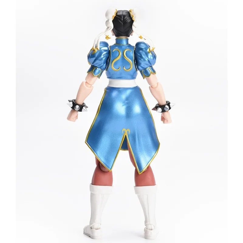 Originale Genuino Bandai Anime Street Fighter Chun-Li Outfit 2 SHF Modello Giocattoli Action Figure Regali Da Collezione Ornamenti Ragazzi Bambini