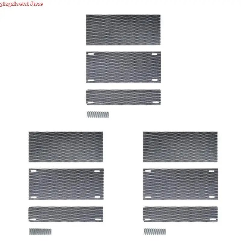 E8BA 1 SET/3 مجموعة غبار مرشح الغبار غلاف واقٍ من الغبار لسلسلة وحدة التحكم في سلسلة مع تصميم تهوية التبريد