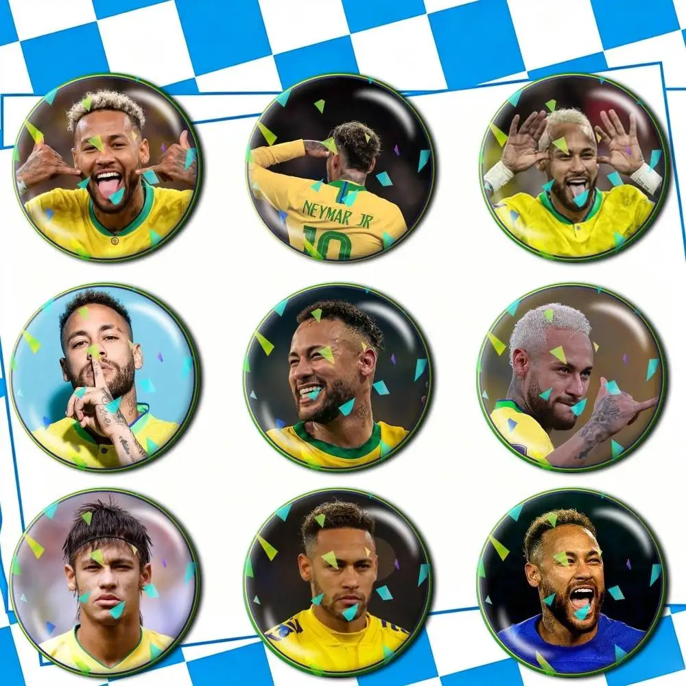

Brazil-2026 The ACE N-Neymar-Jr Brooches Badge Pins Backpack Hat Accessories Friend Gift Creative Accessories