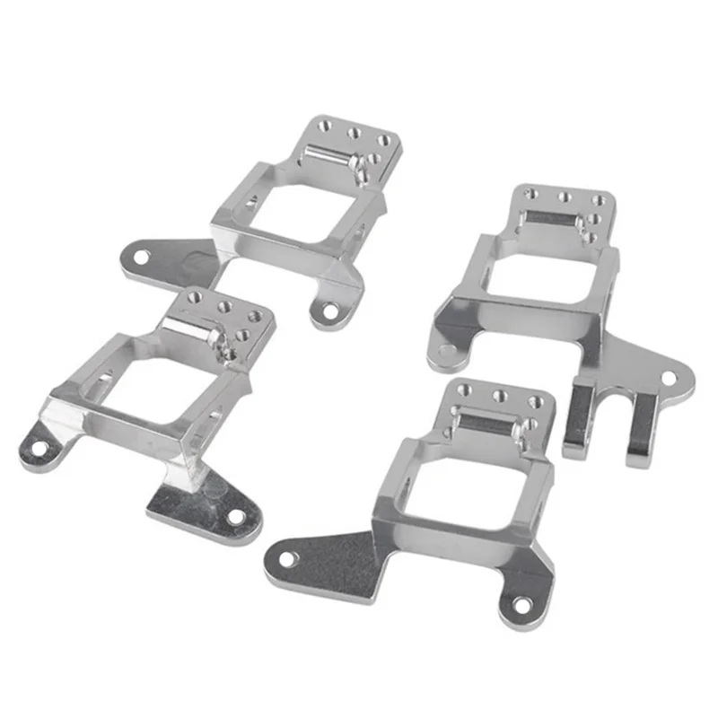 

XX-4PCS Aluminum Front & Rear Shock Towers Mount For 1/10 RC Crawler TRX-4 TRX4 Upgrade Parts