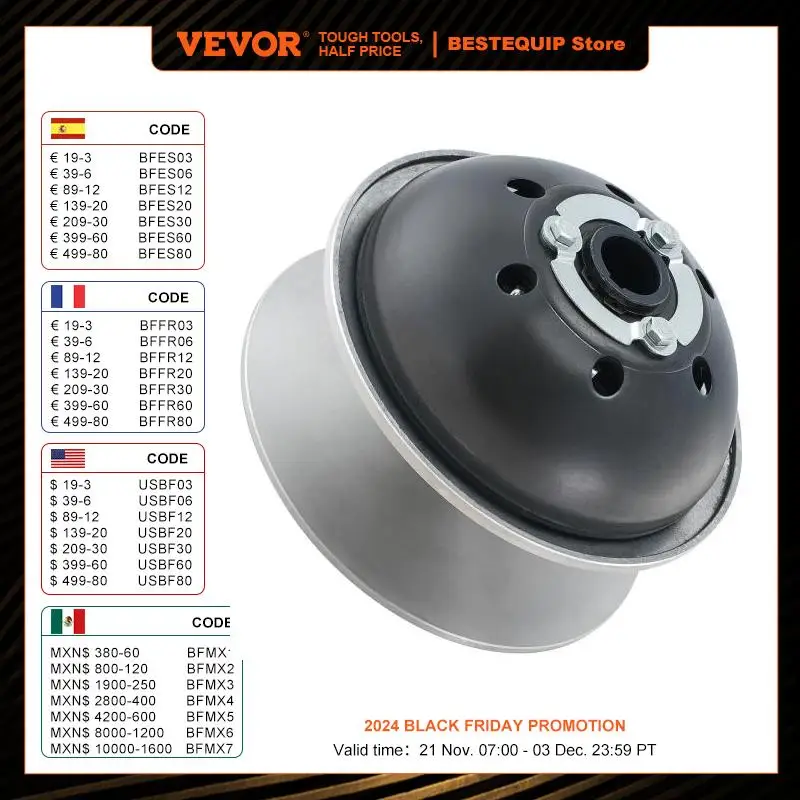 VEVOR Primary Drive Clutch