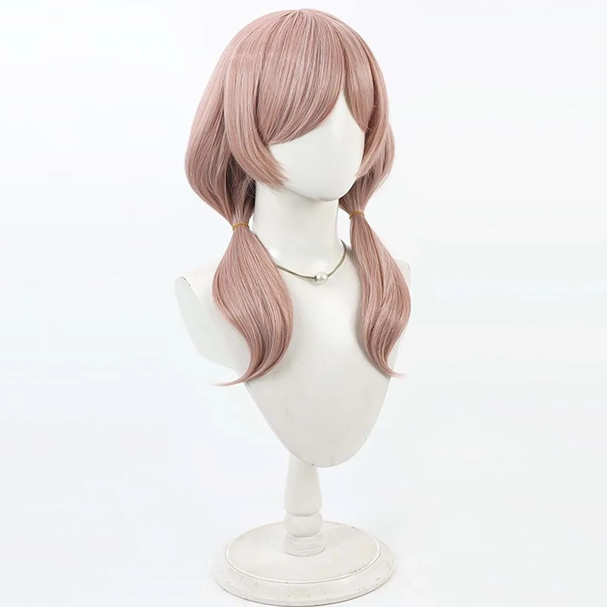 Frauen Game Bready Cosplay lange gerade braune hitzebeständige Haarperücke