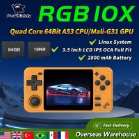 POWKIDDY RGB10X Handheld Game Console 3.5 InchIPS Screen RK3326 ArkOS LinuxPortable Players Retro Video Gaming Children's Gifts