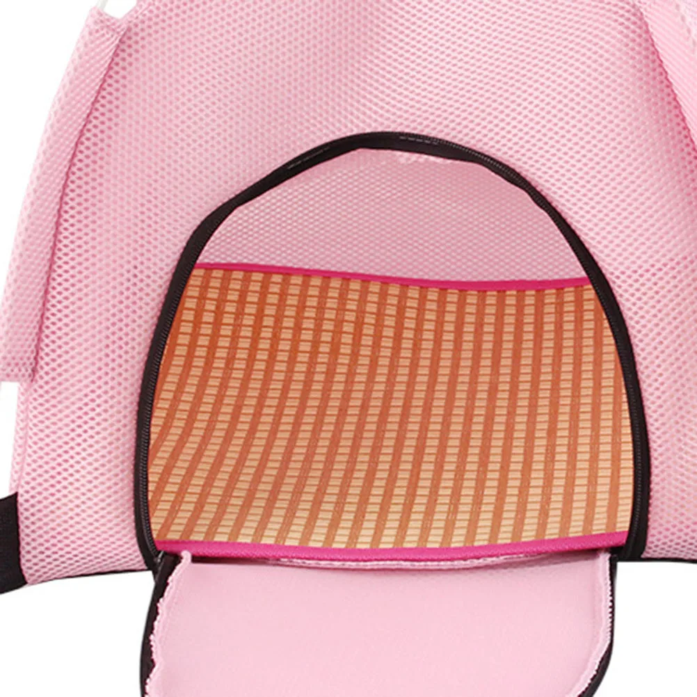 Tente pour animaux de compagnie rose pliable Portable utilisation intérieure extérieure facile à nettoyer Structure solide idéale pour les petits animaux tente extérieure Portable pour animaux de compagnie