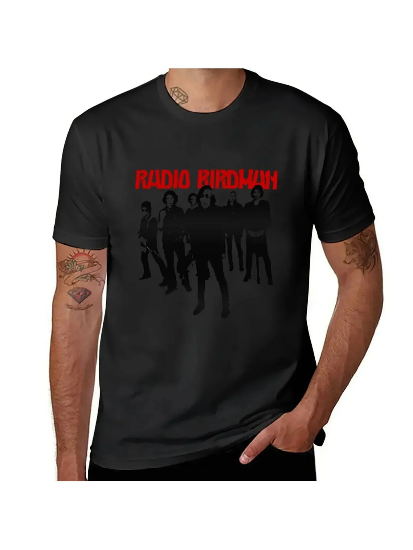 

Radio Birdman T-Shirt heavyweights for a boy men t shirt T-Shirts For Men Oversized T-Shirt Kawaii Men's Tops High End Men's