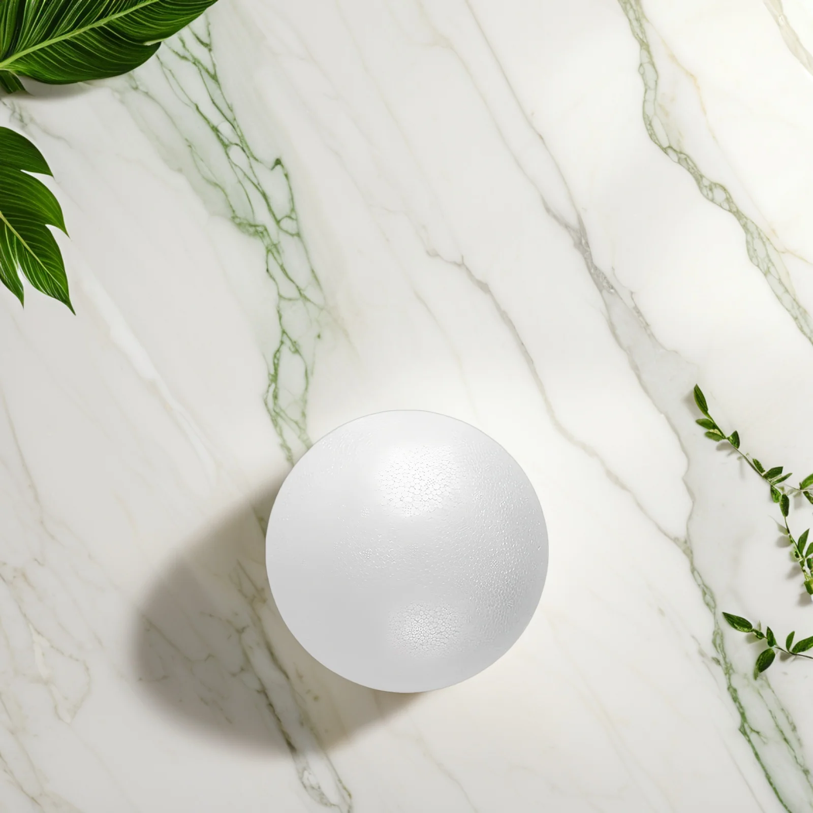 

12Pcs Foam Balls White Polystyrene Smooth Round Ideal for Crafts School DIY Decoration Christmas Ornaments Painting