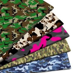 Camouflage Camo Pattern Printed Polyester Pure Cotton Material Patchwork Tissue Sewing Quilting Fabrics Needlework DIY Cloth