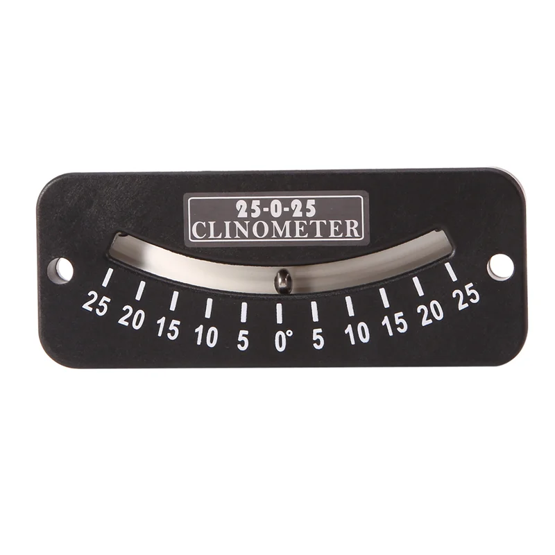 25-0-25 Inclinometer Mini Protractor Inclinometer Angle Measuring Instrument Tilt Gauge Slope