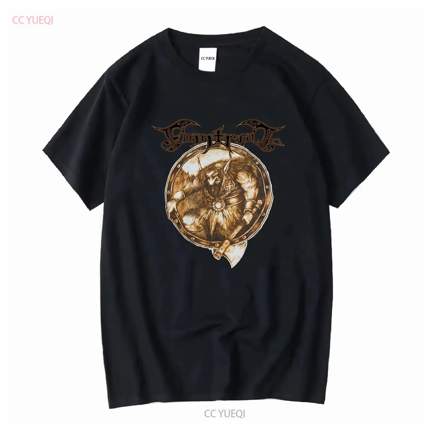 Finntroll T shirt Men Large Black Band Music AK9 long or short sleeves vintage Washed Stretched homme Unisex Comfortable