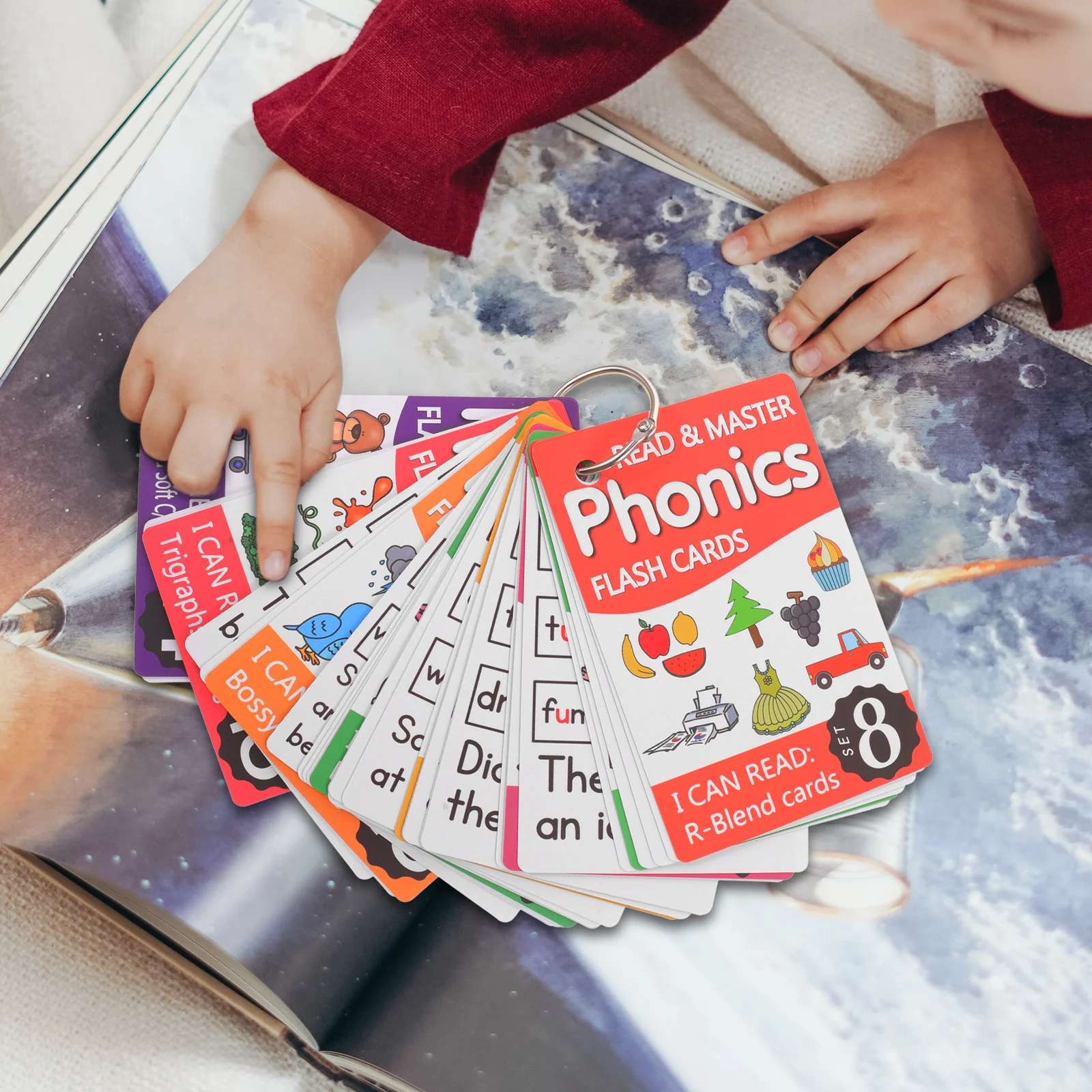 

Spelling Cards Kids for Toddlers Alphabet Flashcards Kindergarten School Supplies Letter