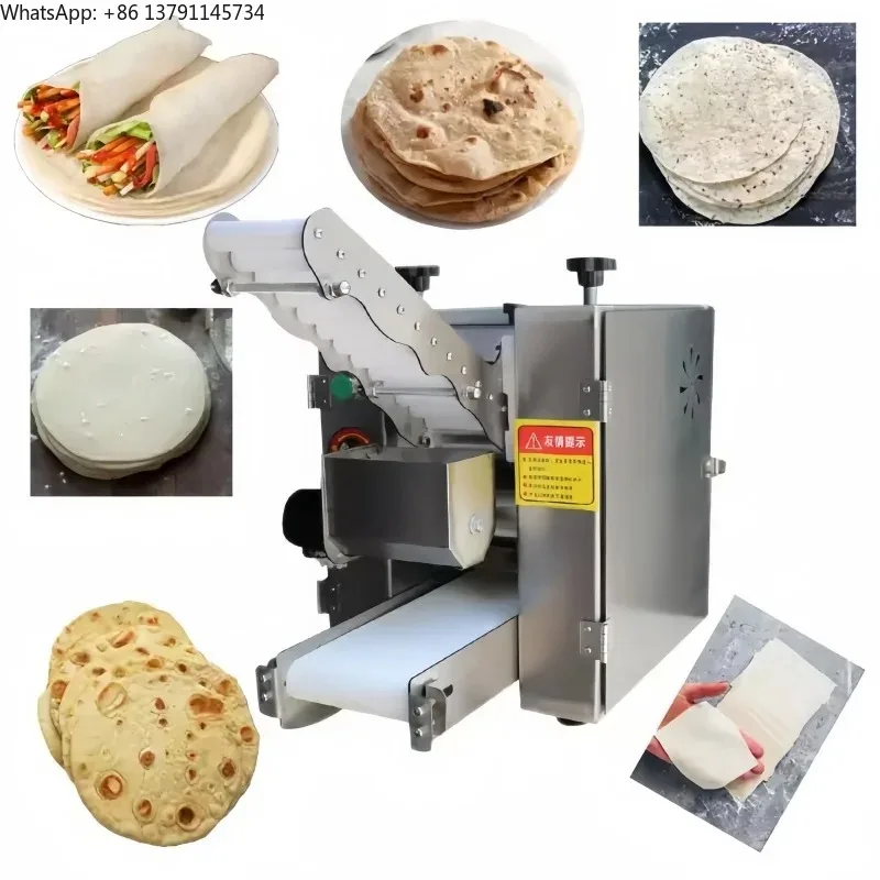 10-30cm Industrial Tortilla Machine Electric Roti Maker Chapati Machine Shaping Arabic Pita Bread Making Machine Mexican