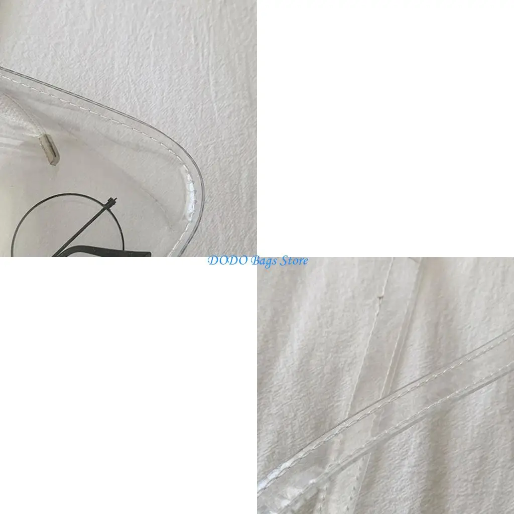 

Модная винтажная женская однотонная прозрачная сумка для подмышек, повседневная женская сумка-бродяга