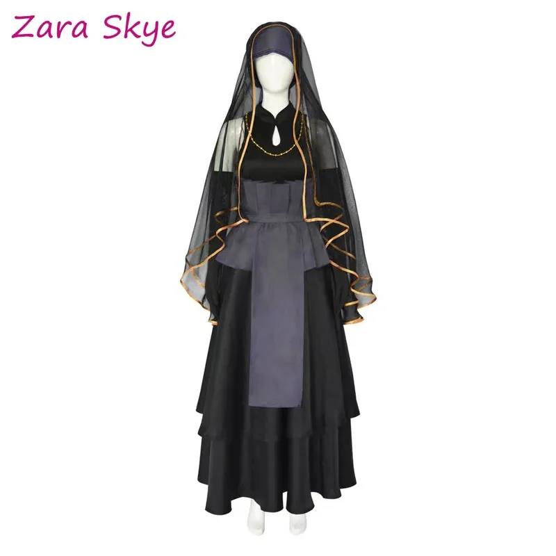 

Disfraz de Hinata Хьюга свадебное платье костюмы в готическом стиле, длинный халат с вуалью, аниме косплей для взрослых женщин на Хэллоуин