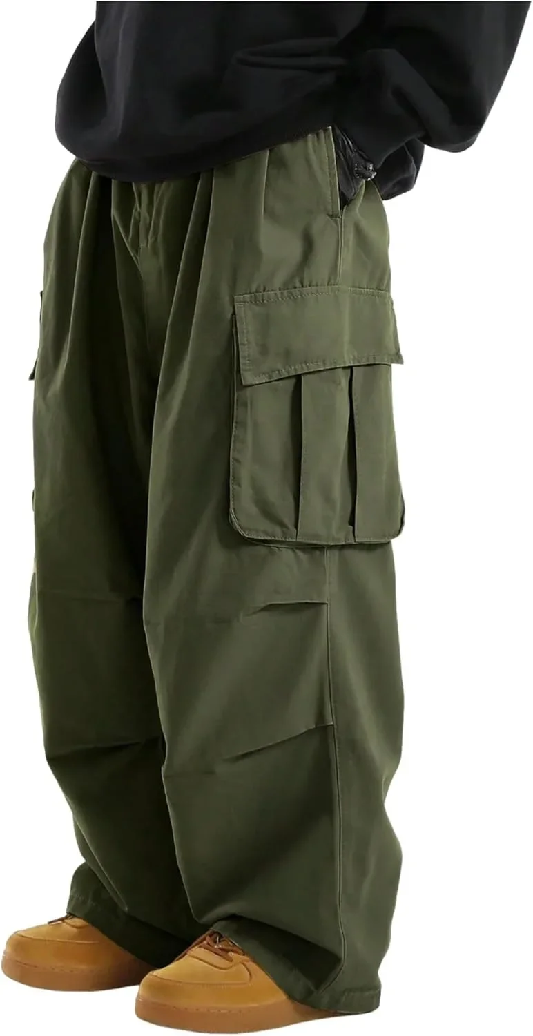 2026 Fashion Multi-purpose Work Pants - Men's American Retro Pants - Fashion Work Pants - Men's Straight-fit Casual Loose Pants
