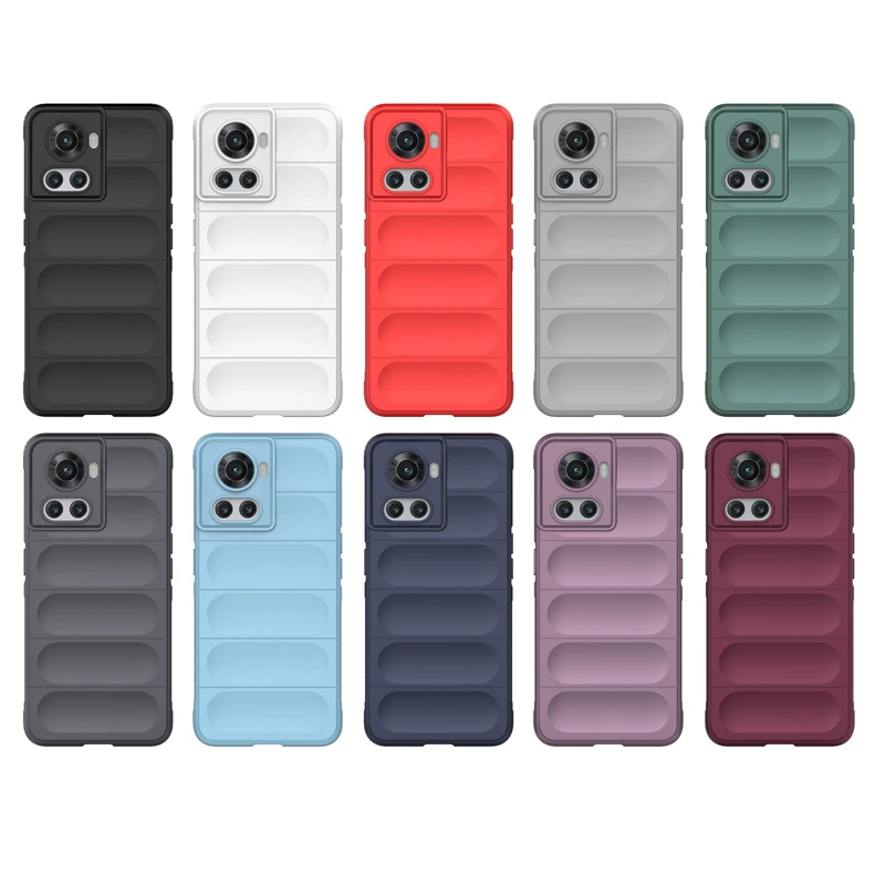 For Oneplus 10R Case Cover Oneplus 10R Capas New Lens Protective Shockproof Phone Bumper Back Soft TPU Armor Fundas Oneplus 10R