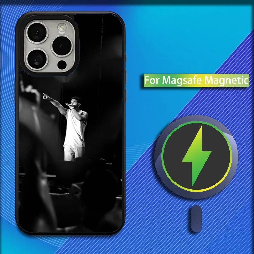 Rap Singer M-Myke Towers Phone Case For iPhone 16,15,14,13,12,11,Plus,Pro,Max,Mini Magsafe Magnetic Wireless Charging