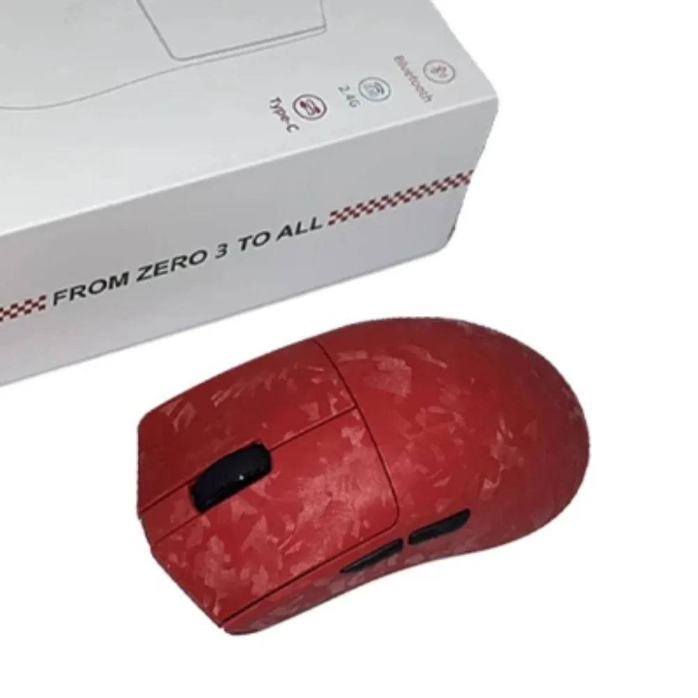 XINMENG ZERO3 Carbon Fiber Mouse Wireless Bluetooth PAW3950 Lightweight Composite E-sports Gaming Mouse Office Computer FPS