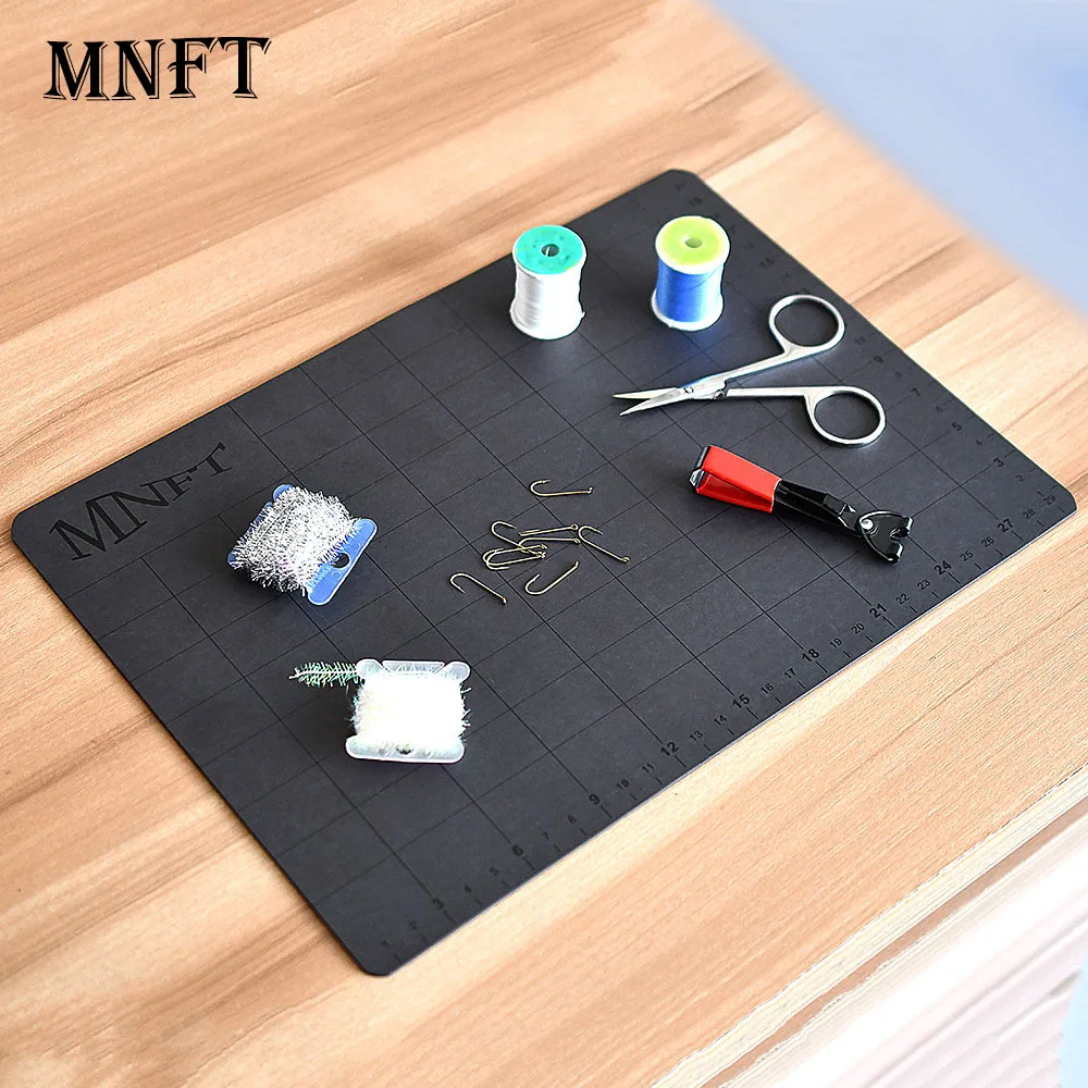 1Pcs Angeln Haken Pad mit Magnetische Bindung Werkzeug Anti-Slip Matte S/M/L Haken Lagerung Organisation angeln Zubehör