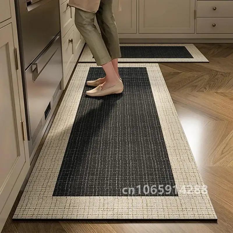 Carpet for Kitchen Floor Mats Absorbent Non-slip Soft Diatom Mud Bathroom Mat Laundry Water-absorbent Long Rug שטיח למטבח 주방 깔개